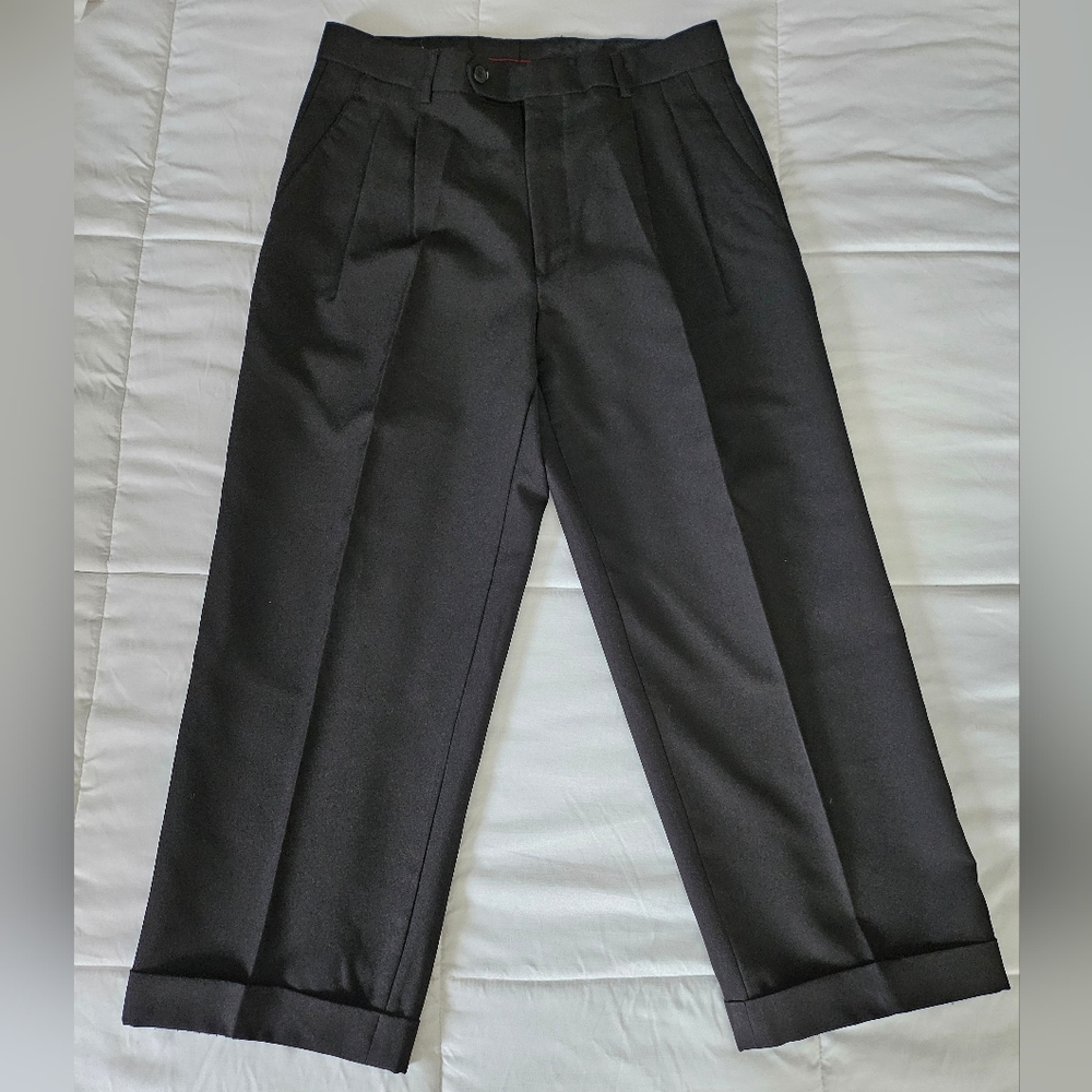 Classic Black Men's Dress Trousers